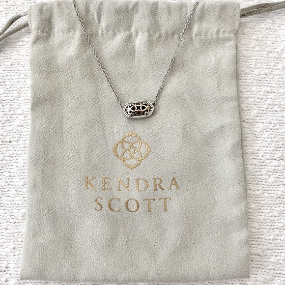 Kendra Scott Elisa Two-Tone Necklace - Picture 2 of 4